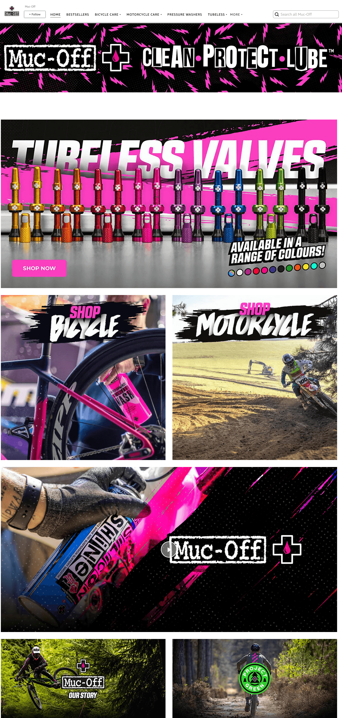 Brand Store for MucOff Outdoors STORE 1