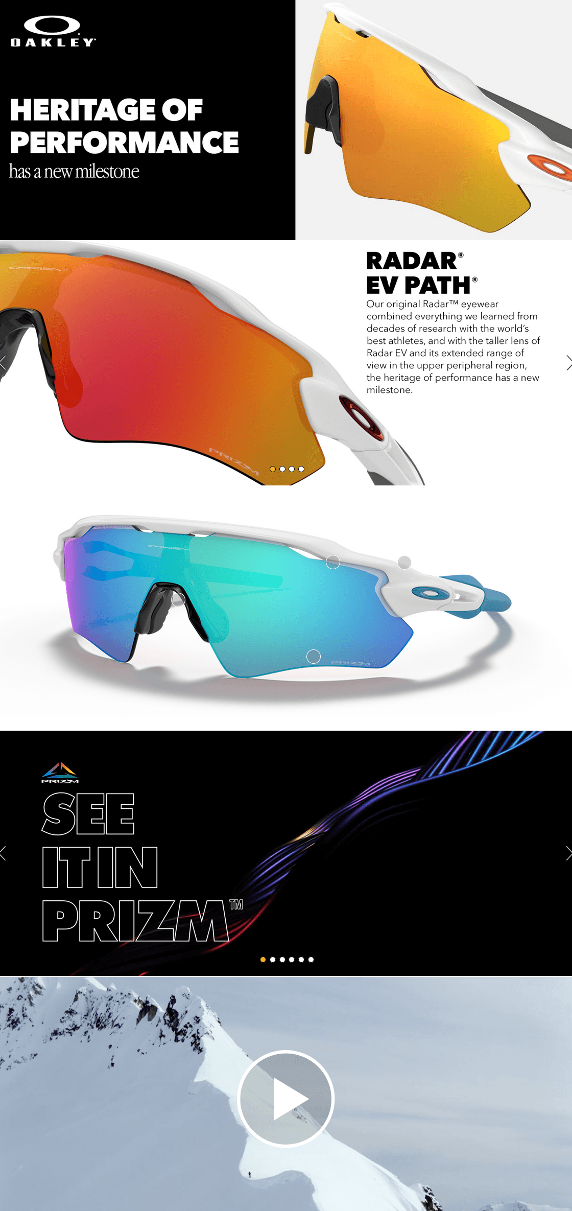 Premium A+ Content for Oakley Outdoor AA 3