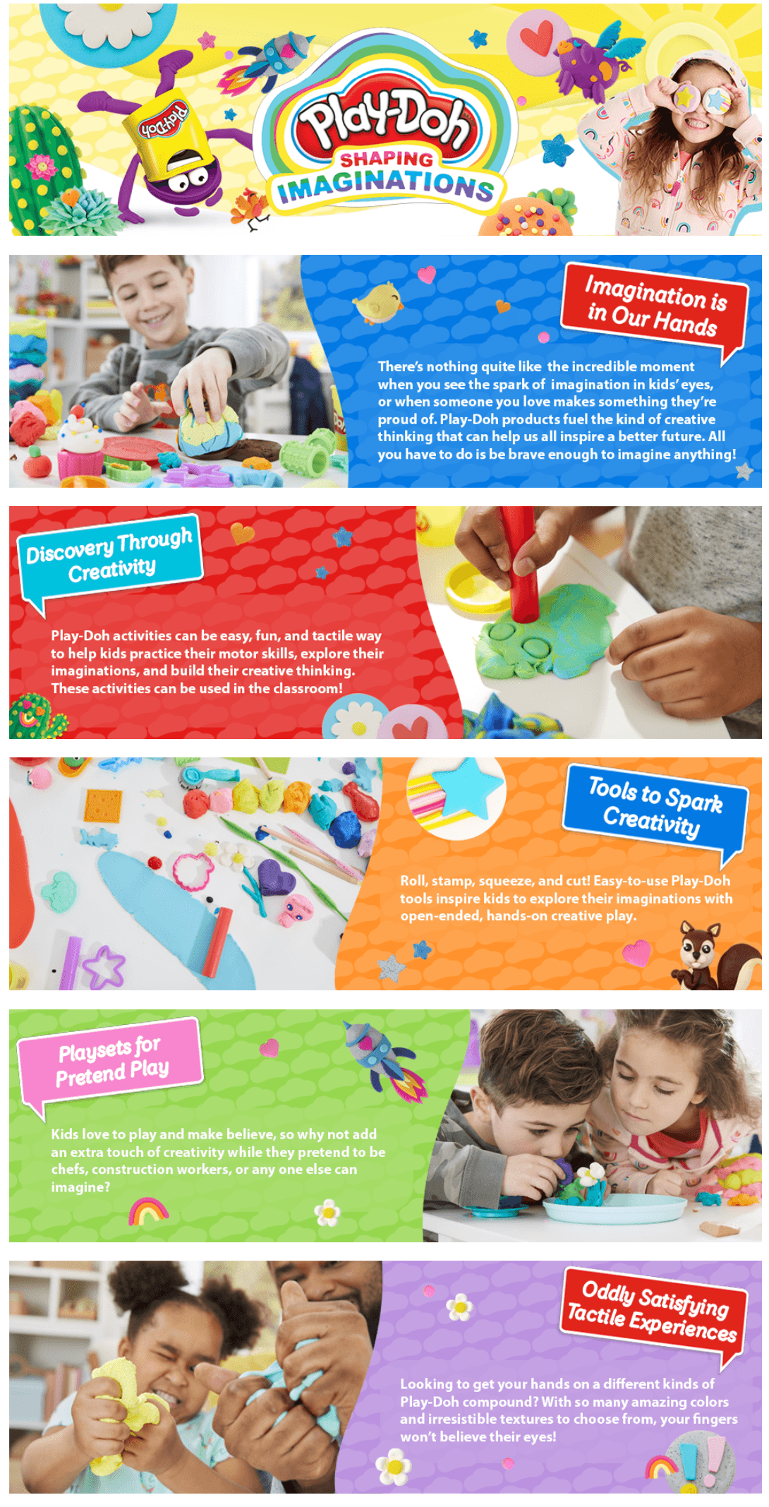 Basic A+ Content for Play-Doh Toys Games AA 1