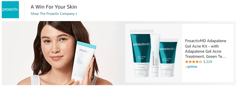 Sponsored Brands Ads for Proactiv