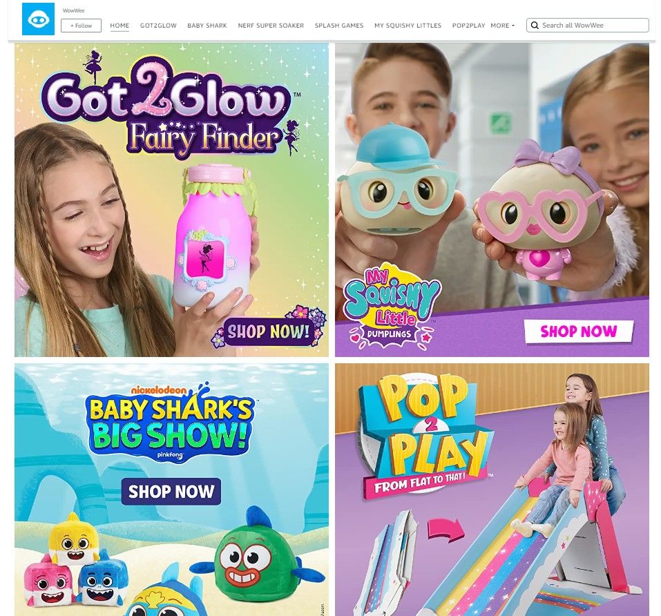 Brand Store for WOWWEE STORE TG 1