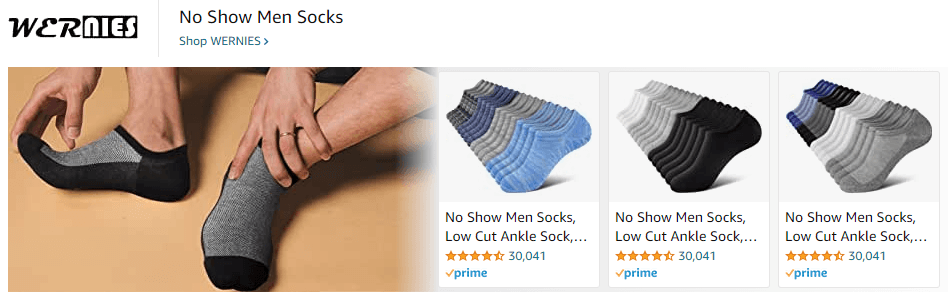 Sponsored Brands Ads for Wernies