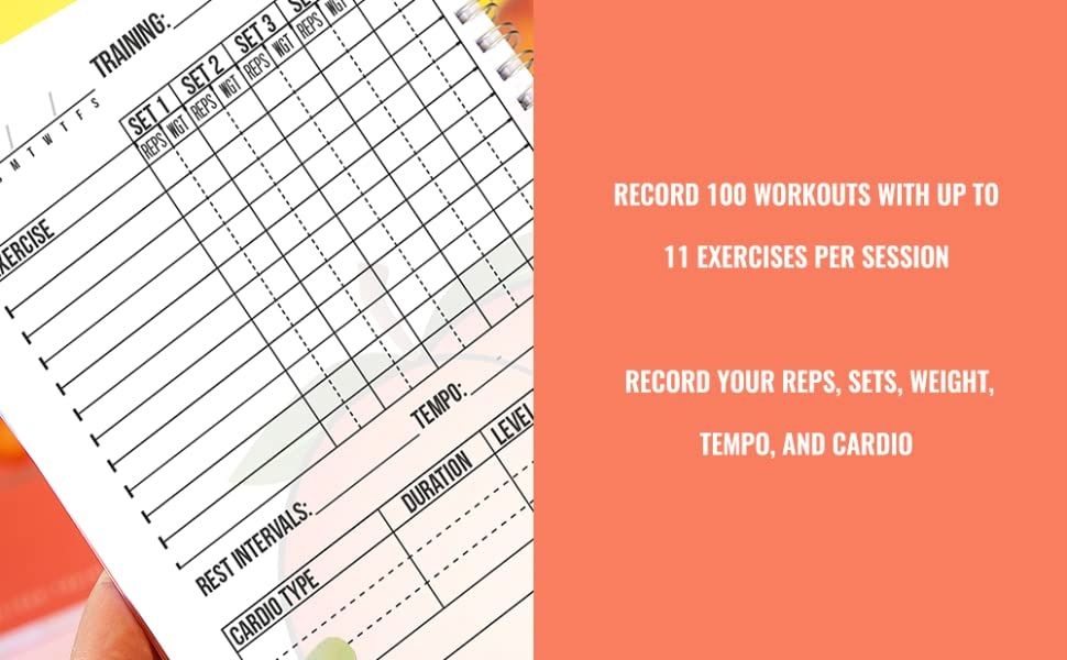 Secondary Images for Workout Log Gym A+ 4