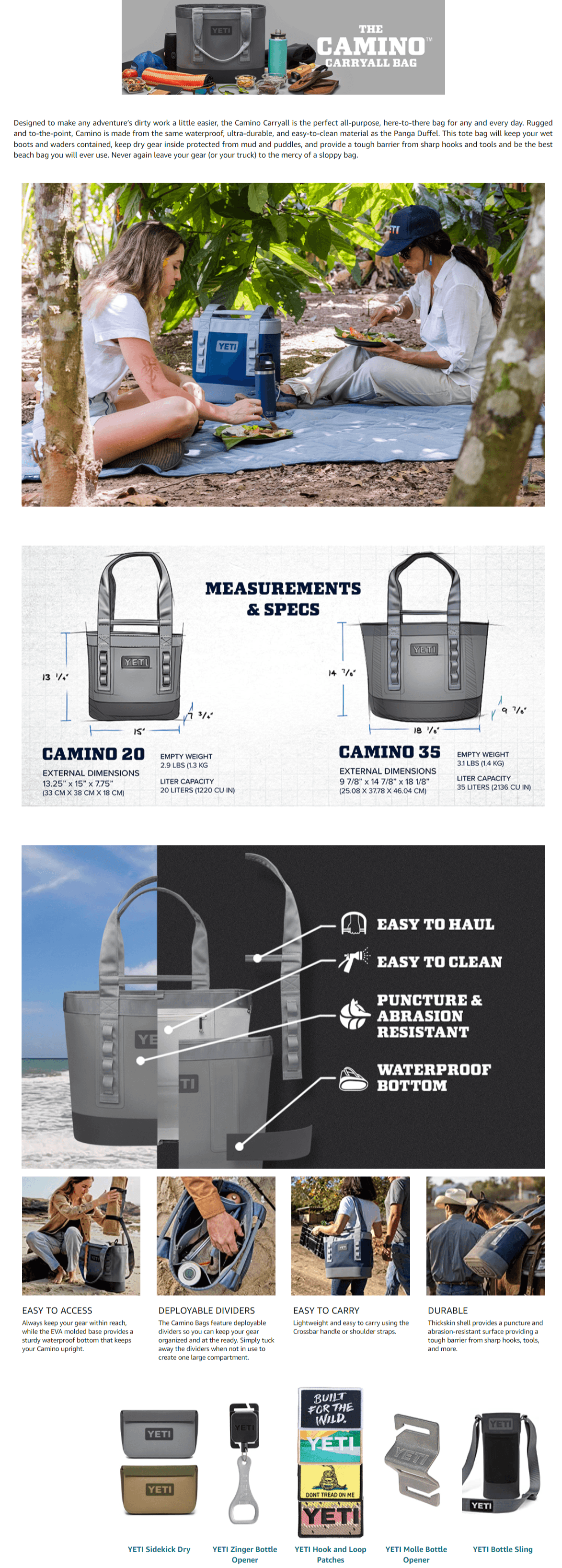 Basic A+ Content for YETI 6