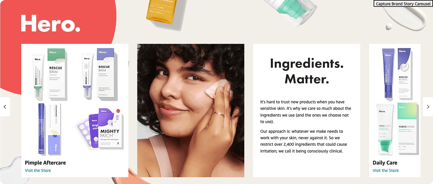 Brand Story for Amazon.com: Mighty Patch™ Nose Patch from Hero Cosmetics
