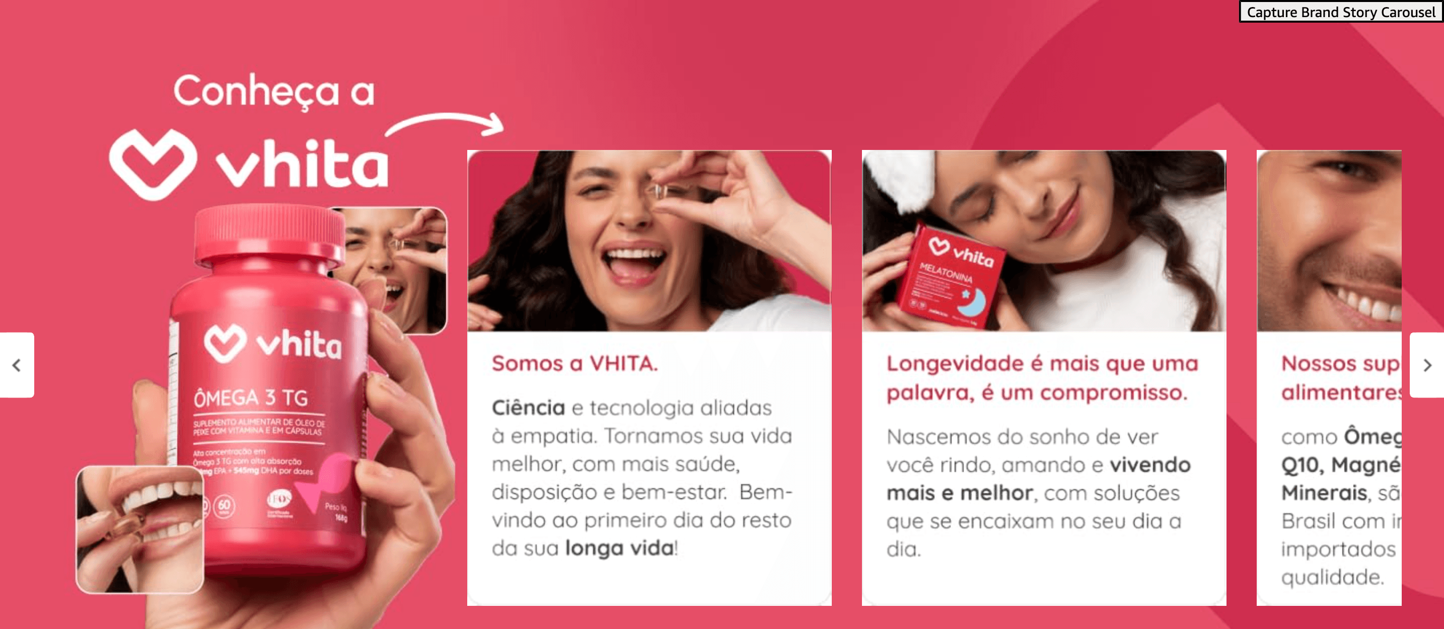 Brand Story for Ômega 3 1000mg TG