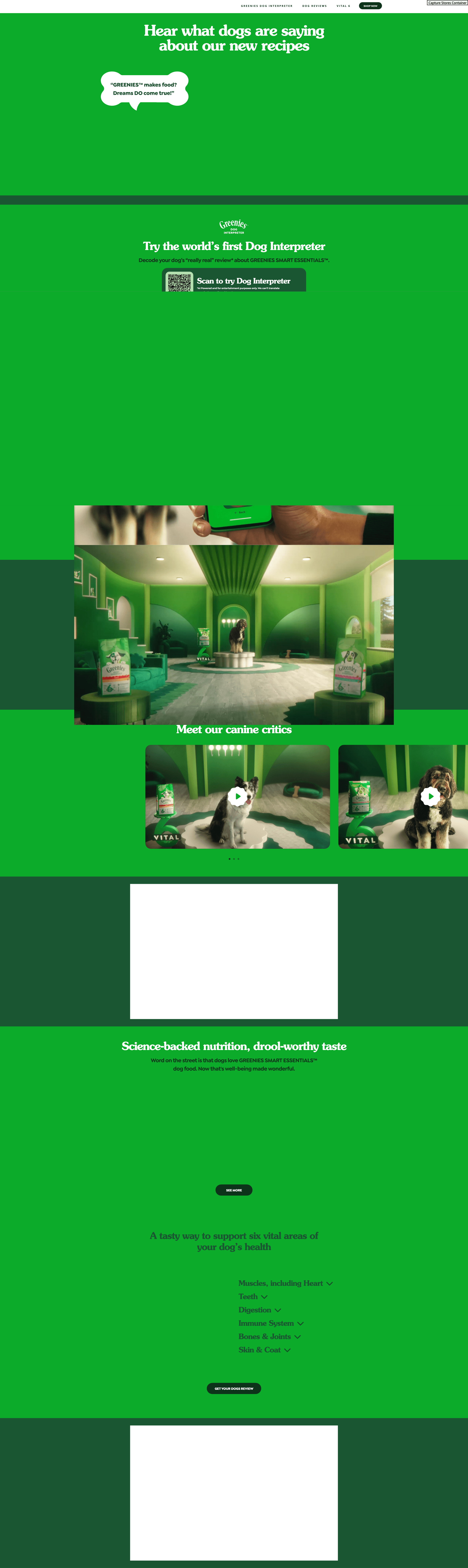 Brand Store for Amazon.com: GREENIES: Dog Review Interpreter