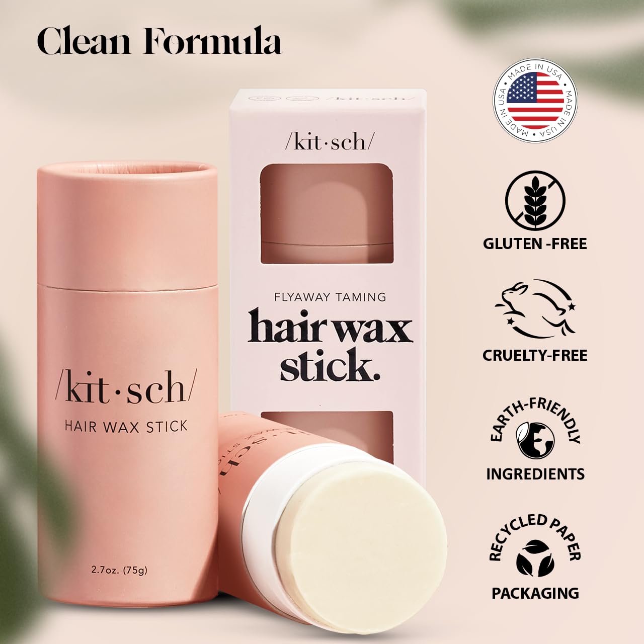 Secondary Images for Amazon.com: Kitsch Hair Wax Stick for Women & Men