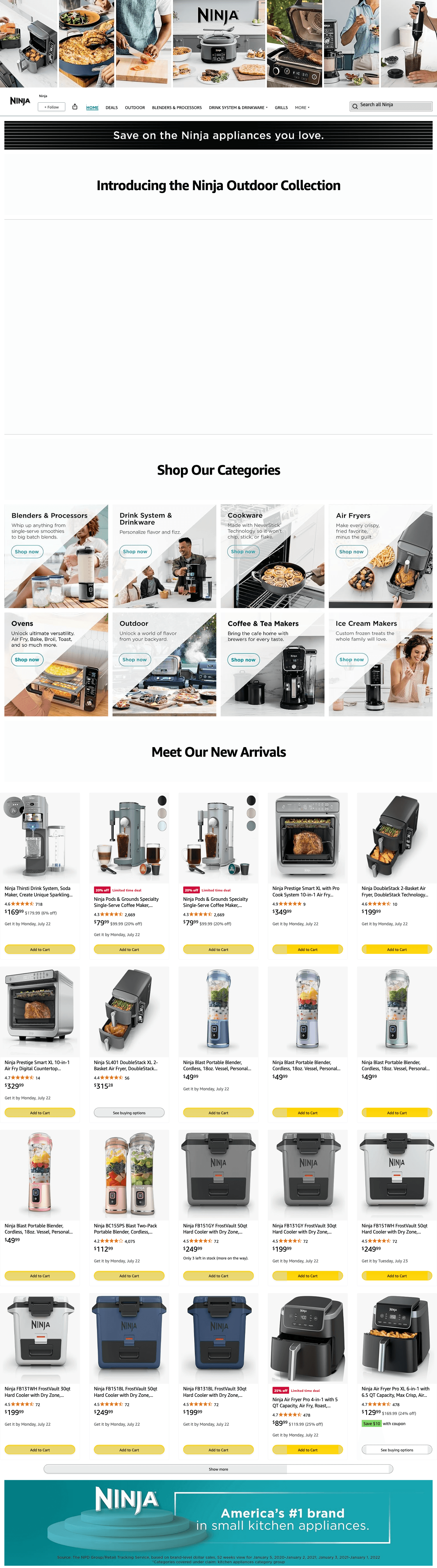 Brand Store for Amazon.com: Ninja