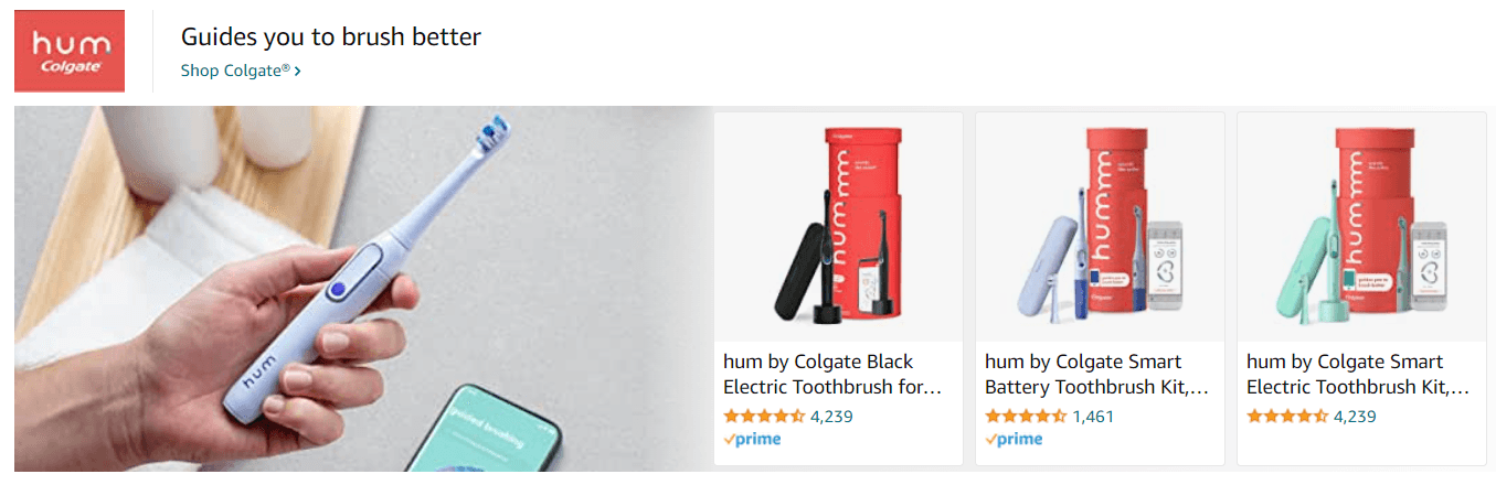 Sponsored Brands Ads for hum
