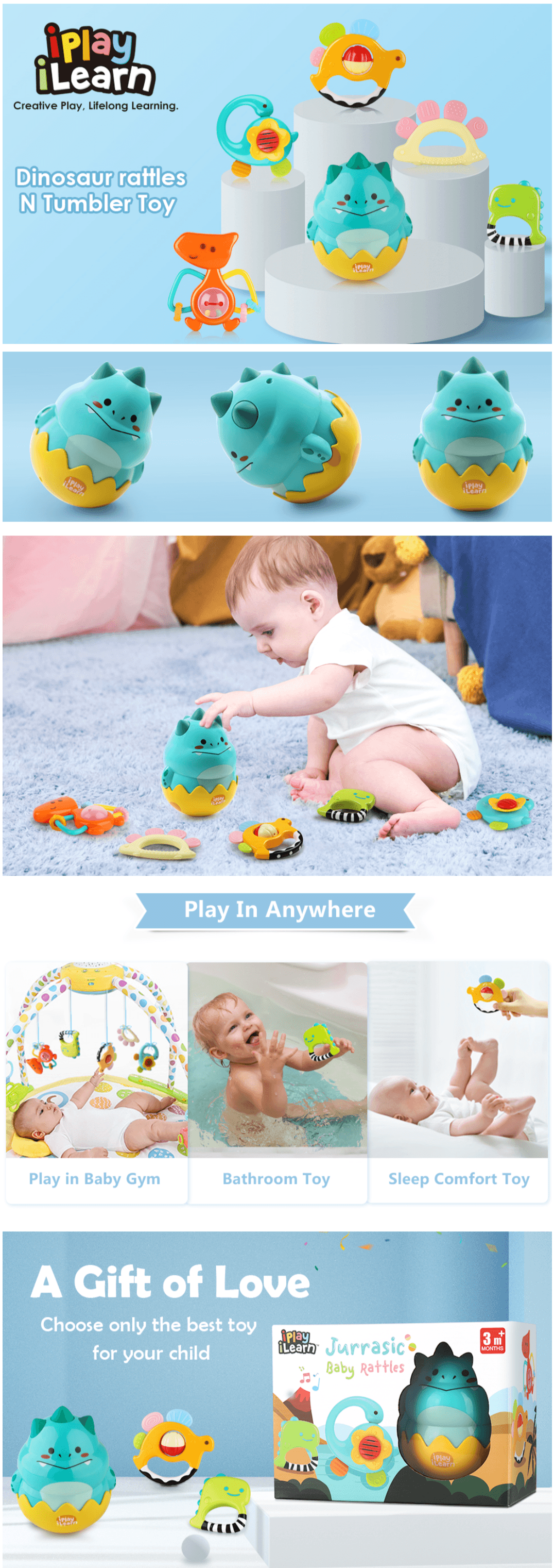 Basic A+ Content for iPlayiLearn Toys Games AA 1