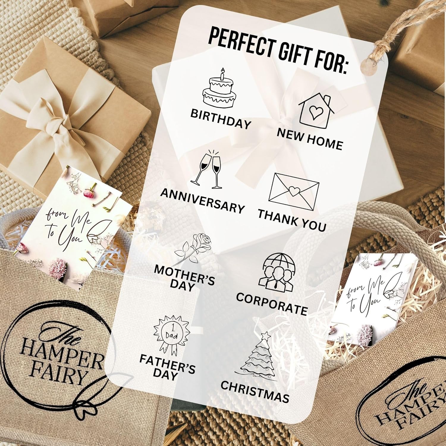 Demonstrates the various occasions and use cases for which the product can serve as a gift, highlighting its versatility.