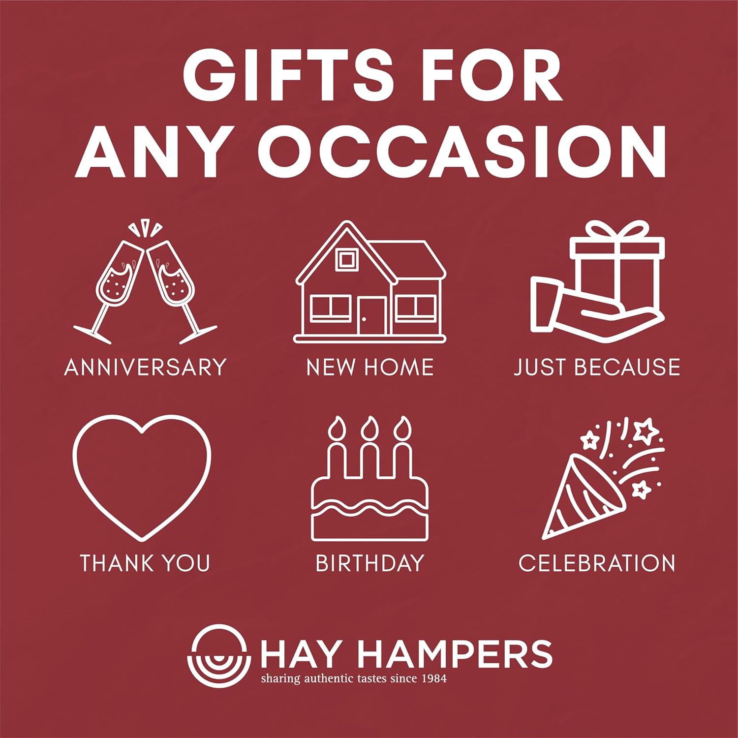 Demonstrates the various occasions and use cases for which the brand's products can be gifted, highlighting their versatility as gifts.