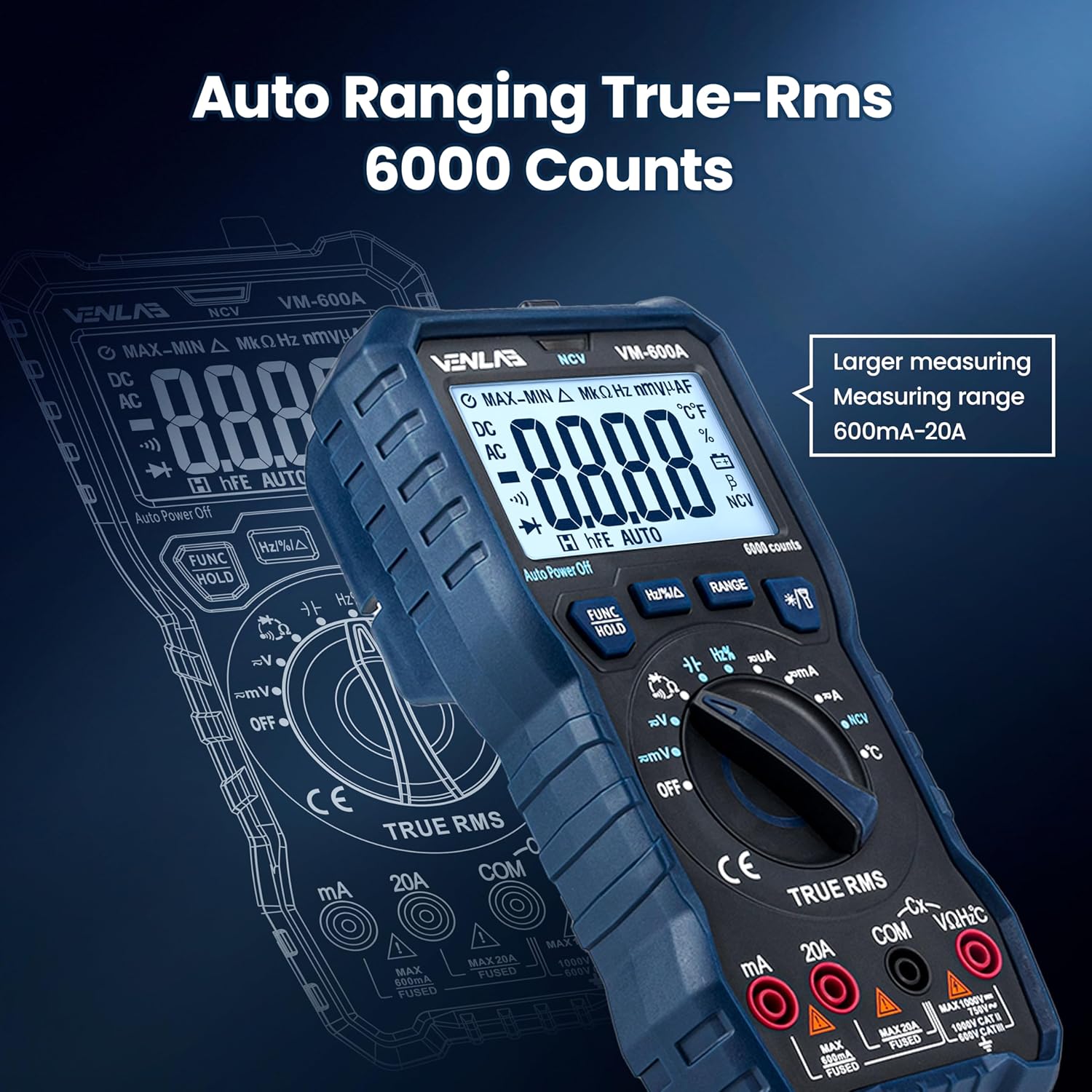 Secondary Images for VENLAB Digital Multimeter