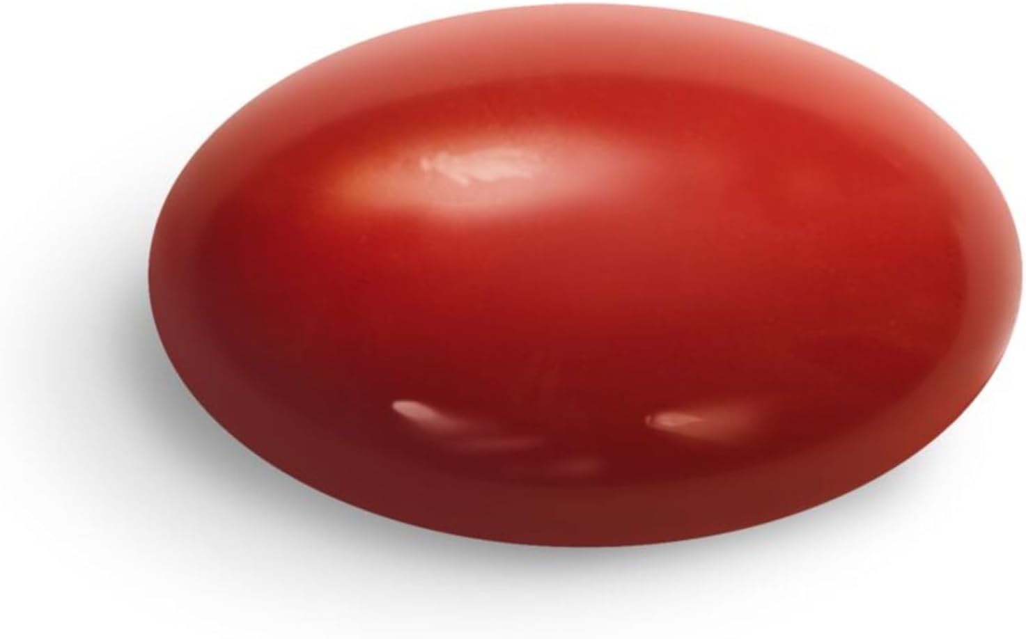 Showcases a ripe, fresh tomato to emphasize the quality and appeal of the product.