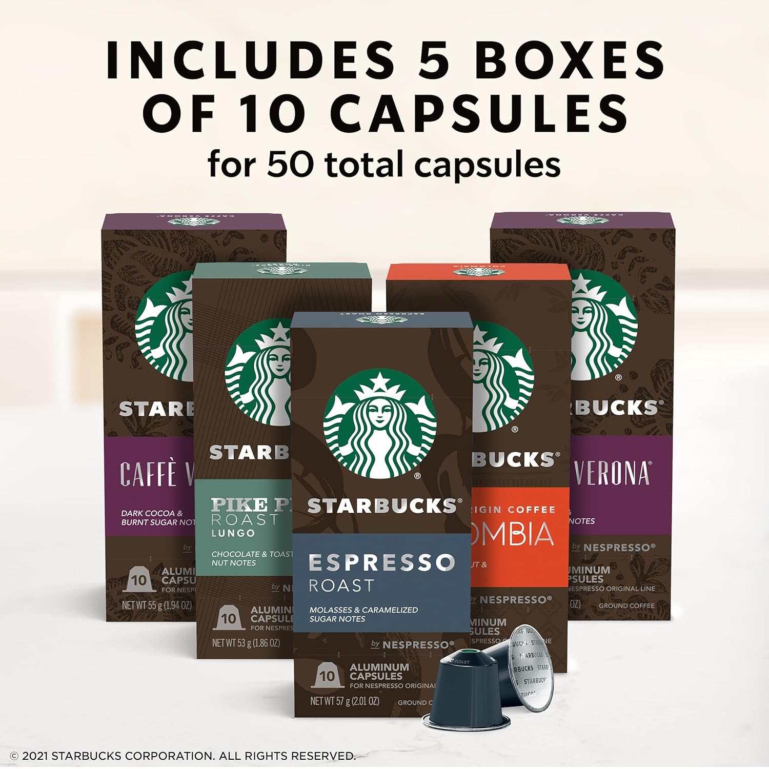 Secondary Images for Amazon.com: Starbucks by Nespresso Original Line