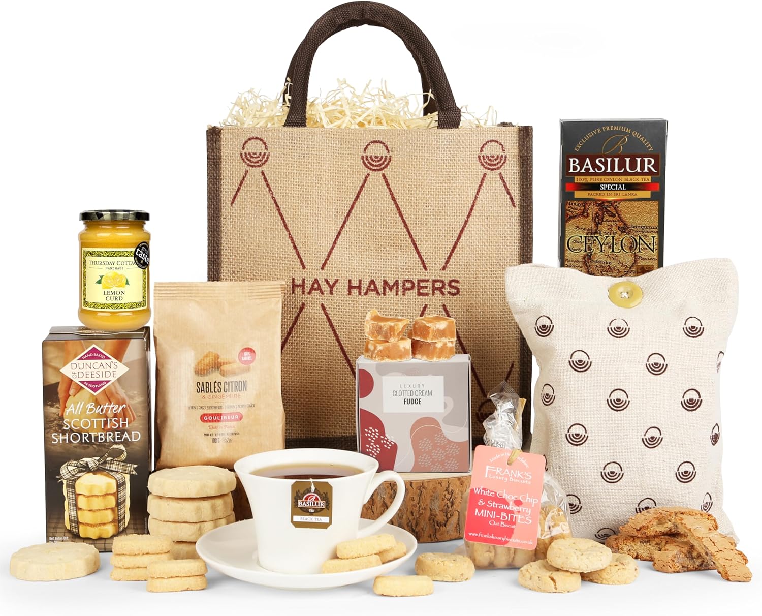Shows all the items included in the gift basket or bundle, allowing customers to see the full contents and variety.