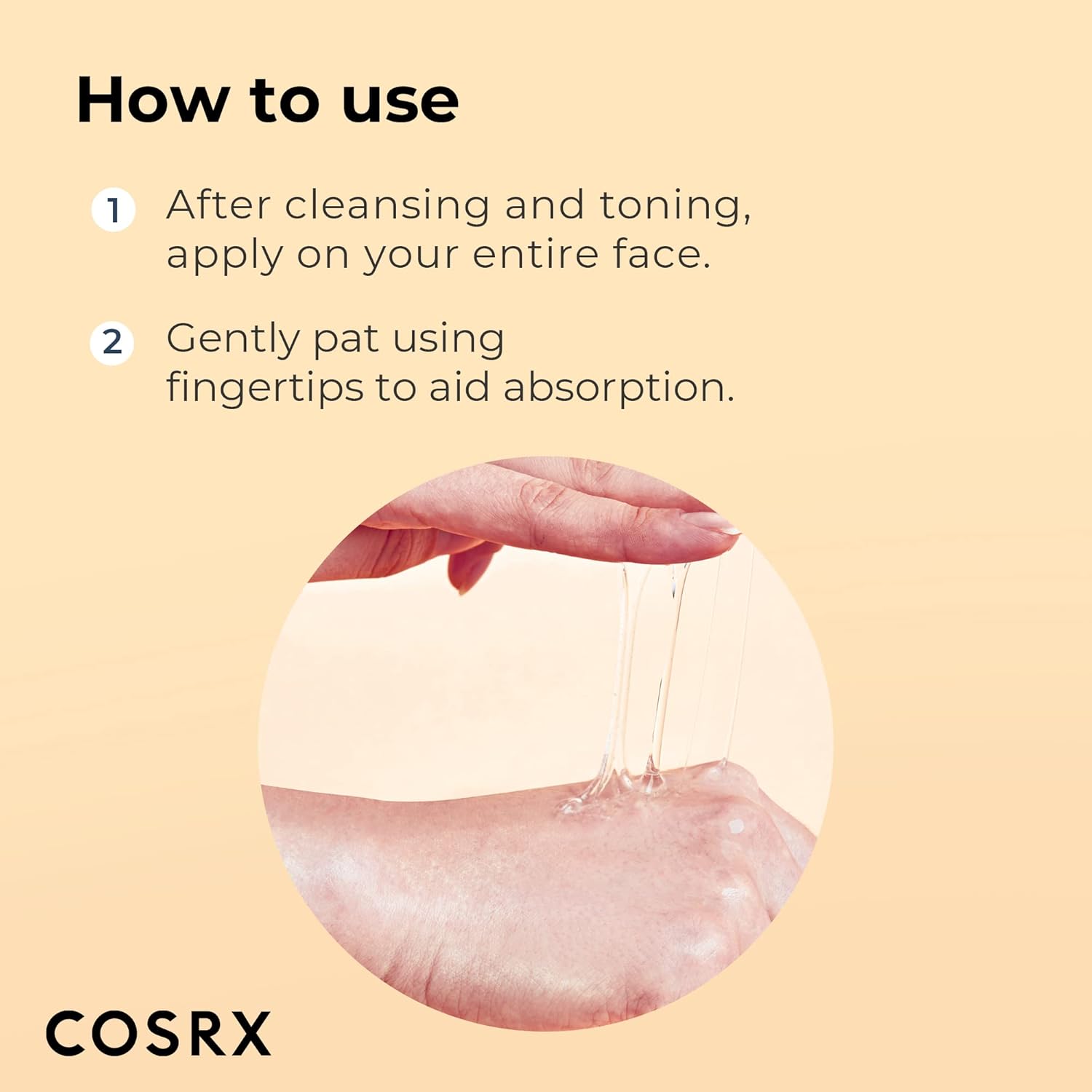 Secondary Images for Amazon.com: COSRX Snail Mucin 96% Power Repairing Essence 3.38 fl.oz 100ml