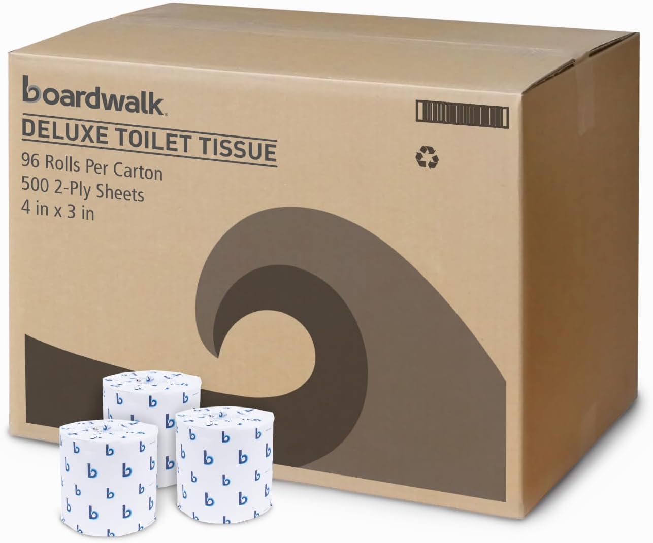 Secondary Images for Boardwalk 2-Ply Bathroom Toilet Paper Tissue