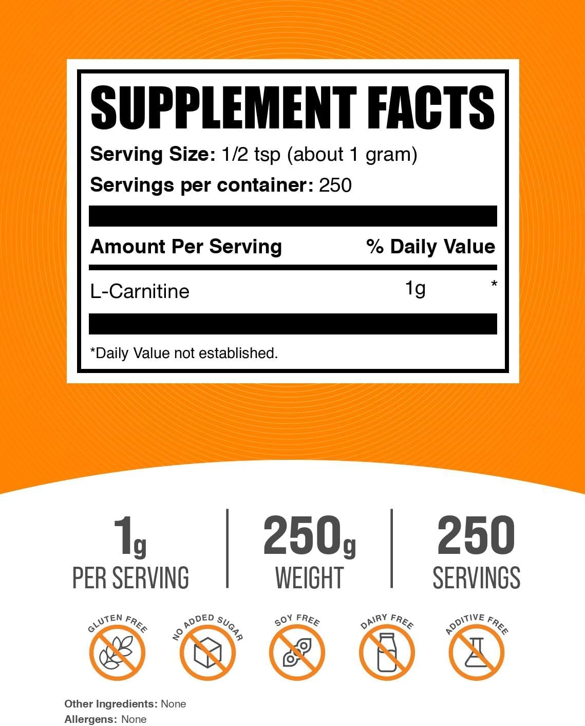 Secondary Images for BulkSupplements.com L-Carnitine Powder