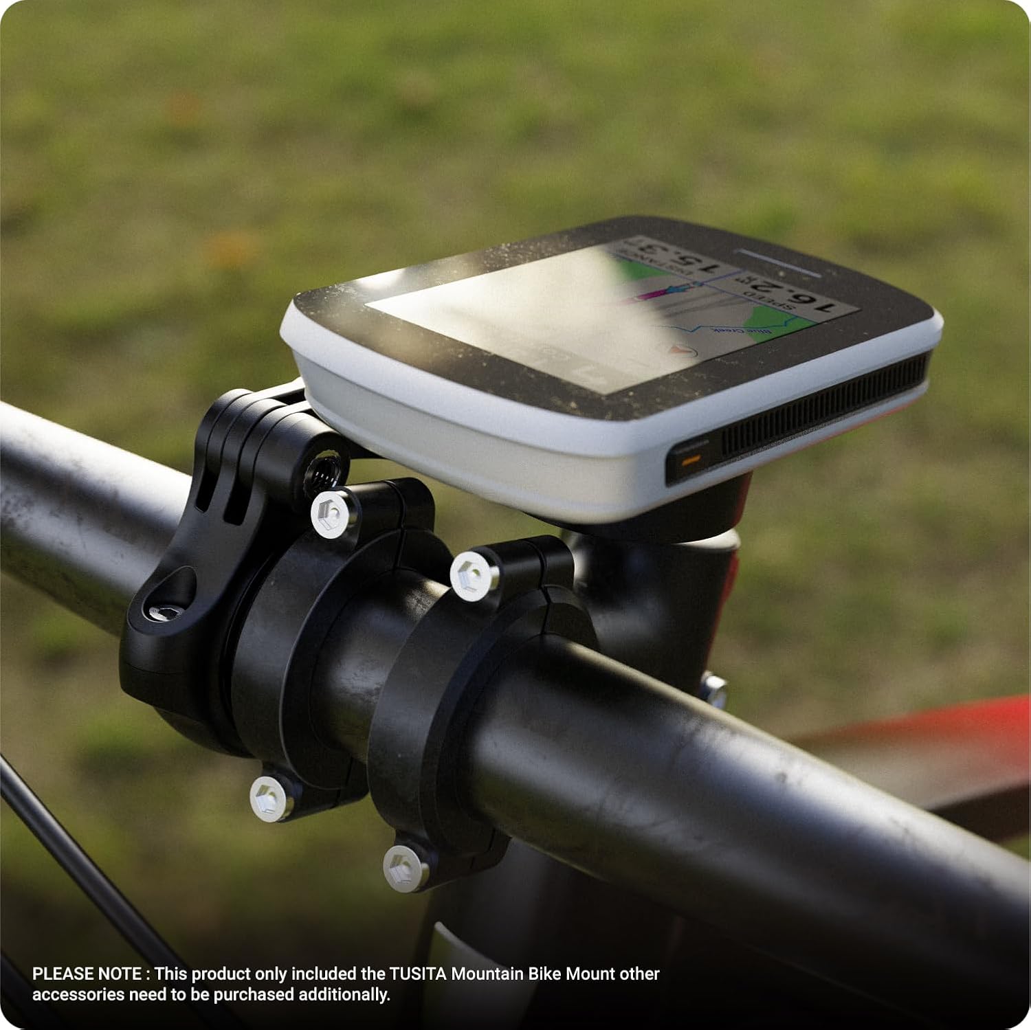 Secondary Images for TUSITA 010-12563-02 Edge Mountain Bike Mount Compatible with Garmin Bike GPS Computer
