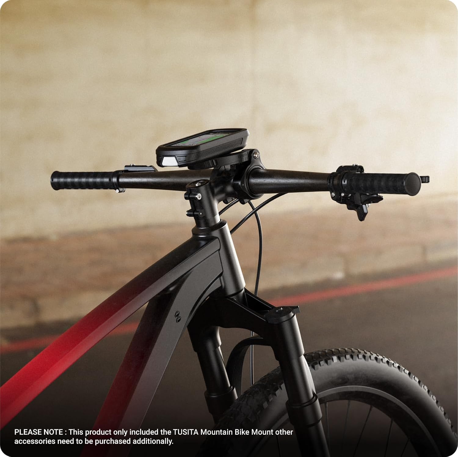 Secondary Images for TUSITA 010-12563-02 Edge Mountain Bike Mount Compatible with Garmin Bike GPS Computer