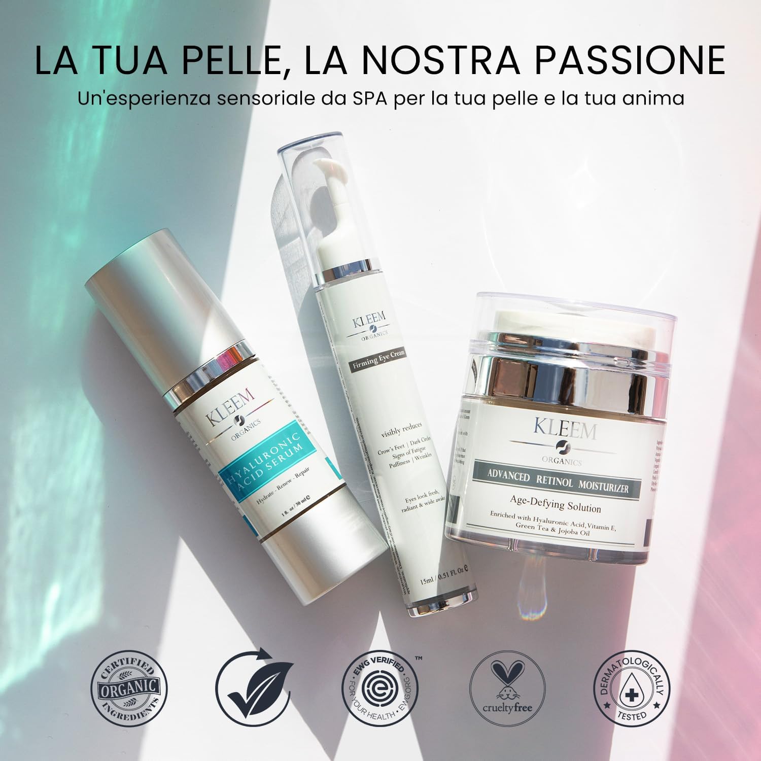 Secondary Images for Anti-Wrinkle Face Cream Hyaluronic Acid with Retinol and Collagen