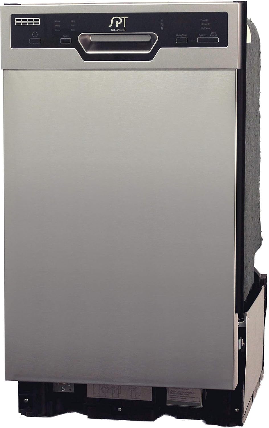 Secondary Images for SPT SD-9254SSA 18″ Wide Built-In Stainless Steel Dishwasher w/Heated Drying