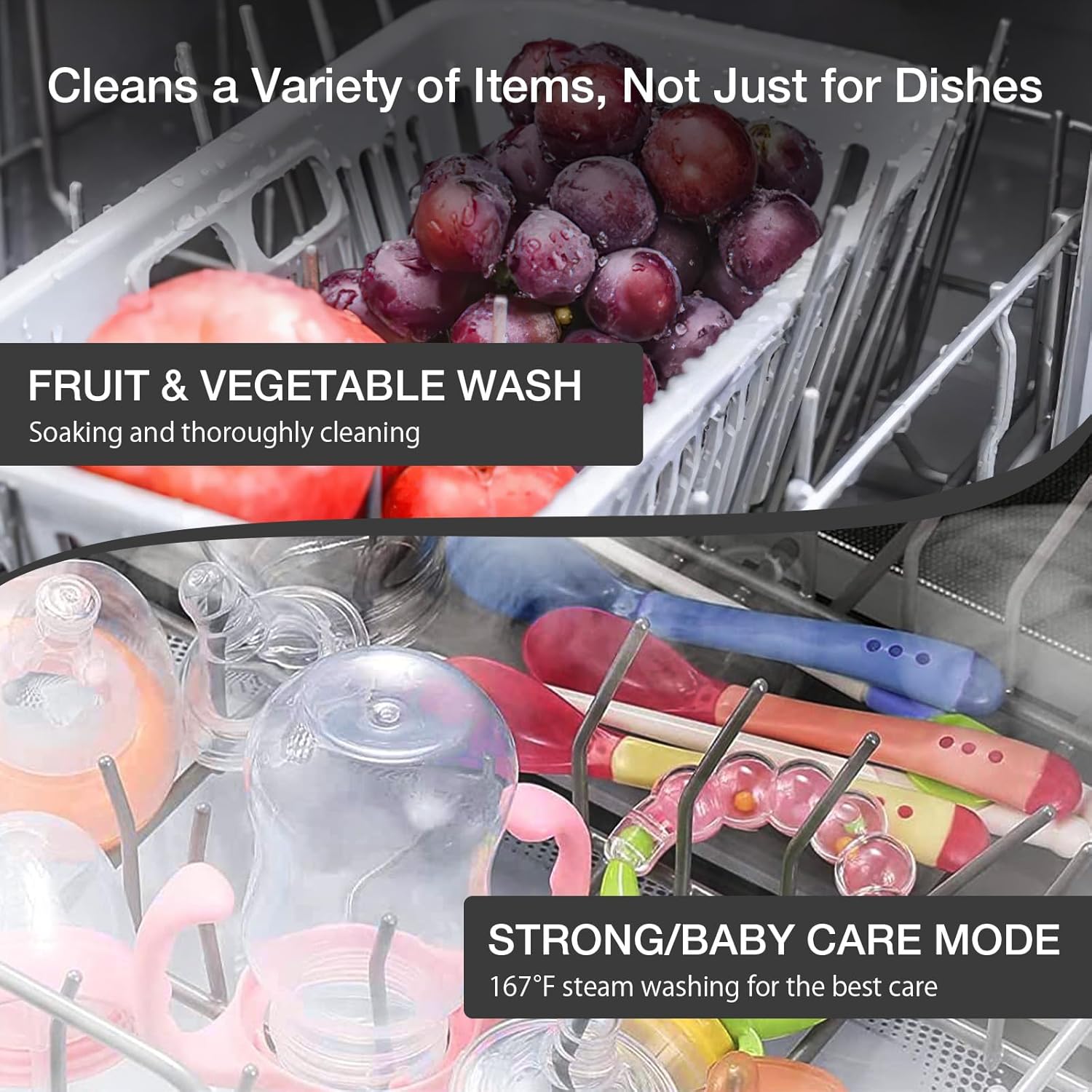 Secondary Images for BLITZHOME Portable Dishwasher Countertop