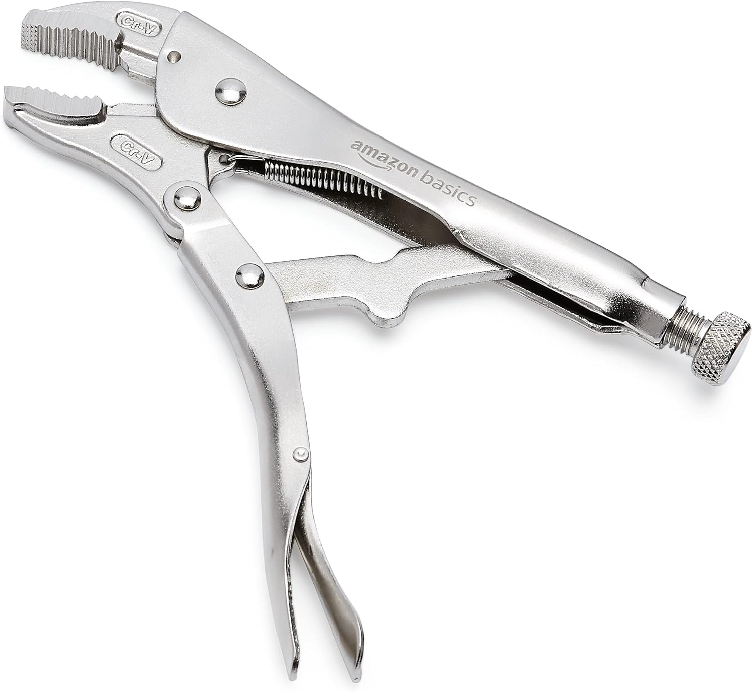 Secondary Images for Amazon Basics 5-Piece CR-V Locking Pliers and Wire Cutters Set with Carrying Case