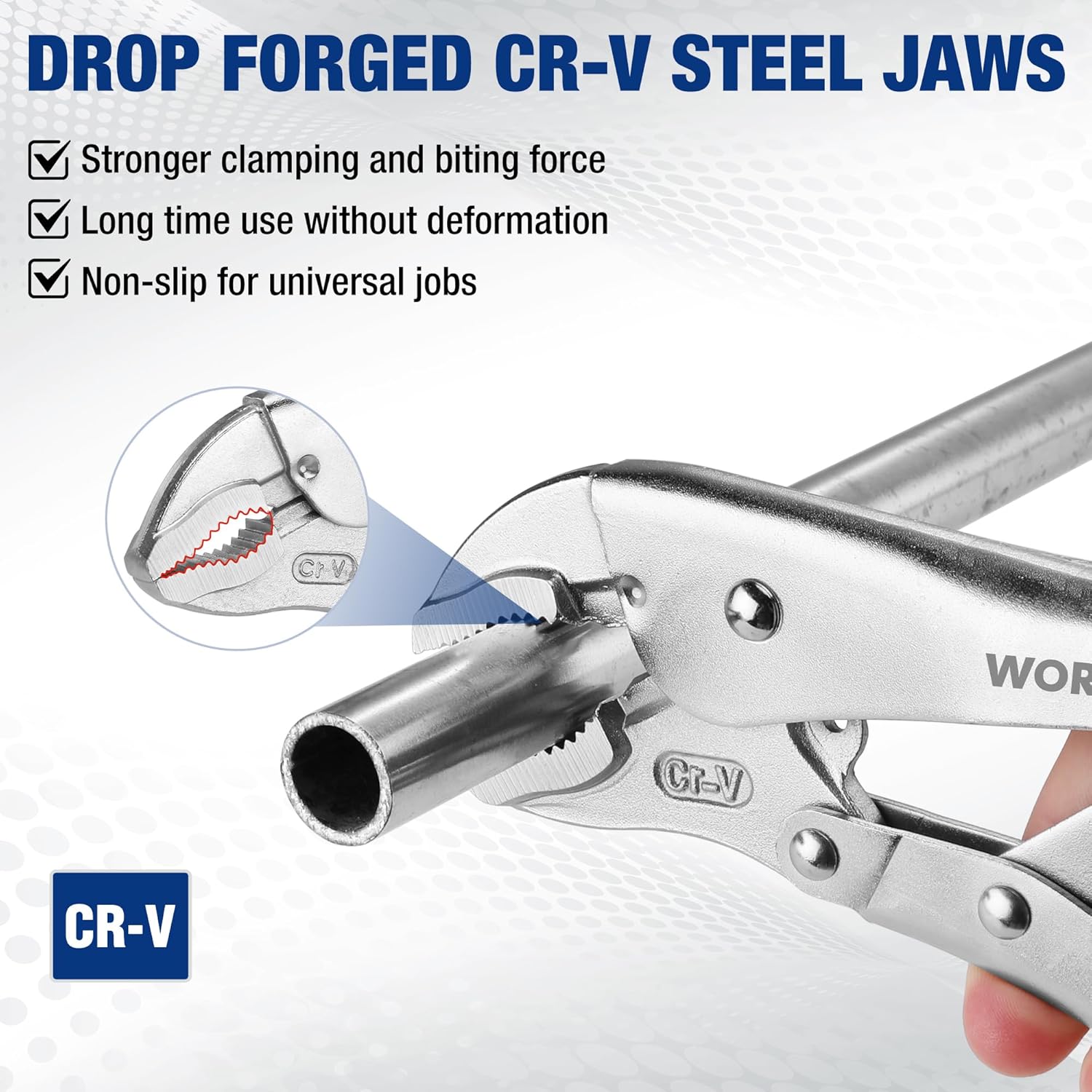 Secondary Images for WORKPRO 5-Piece Locking Pliers Set