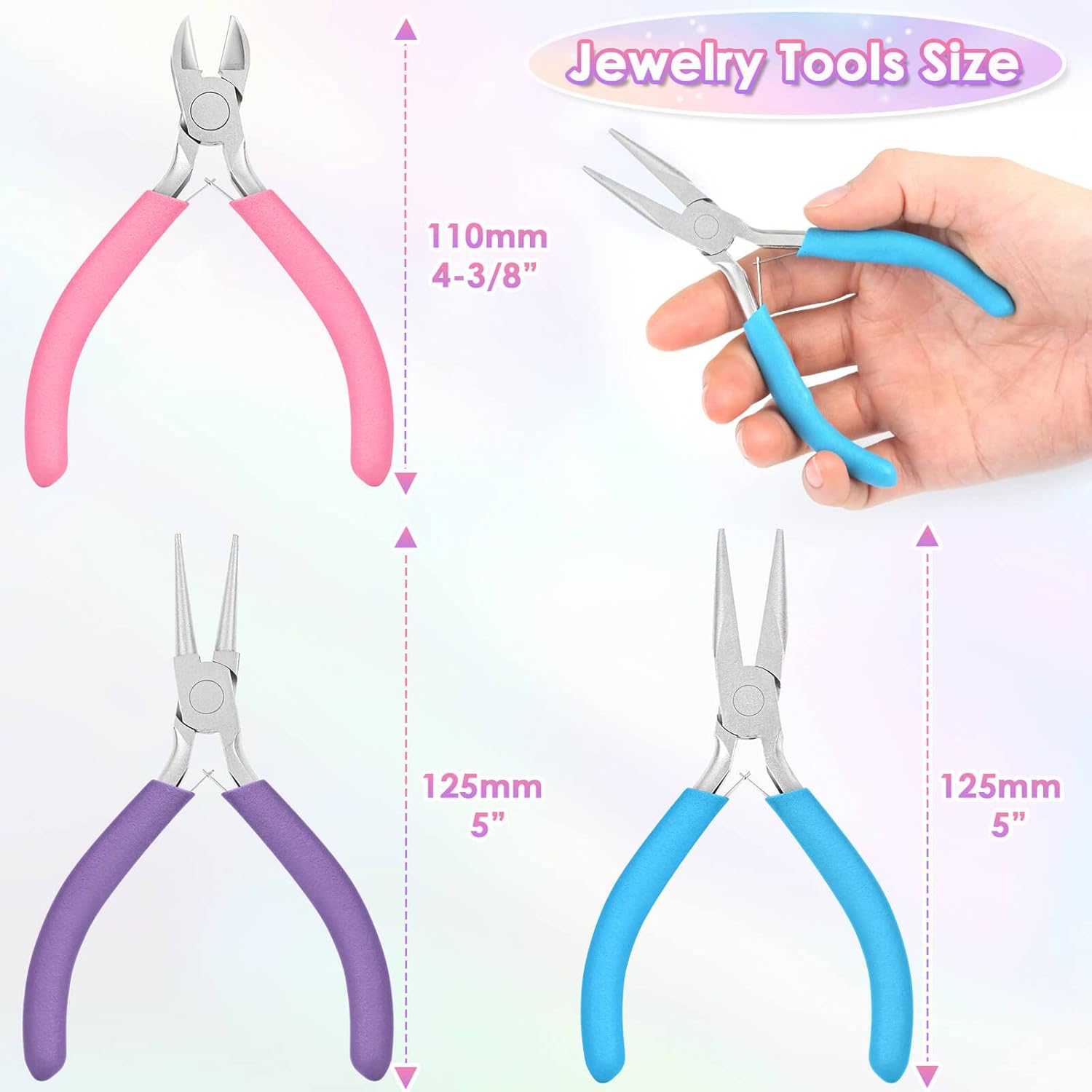Secondary Images for Jewelry Pliers Set