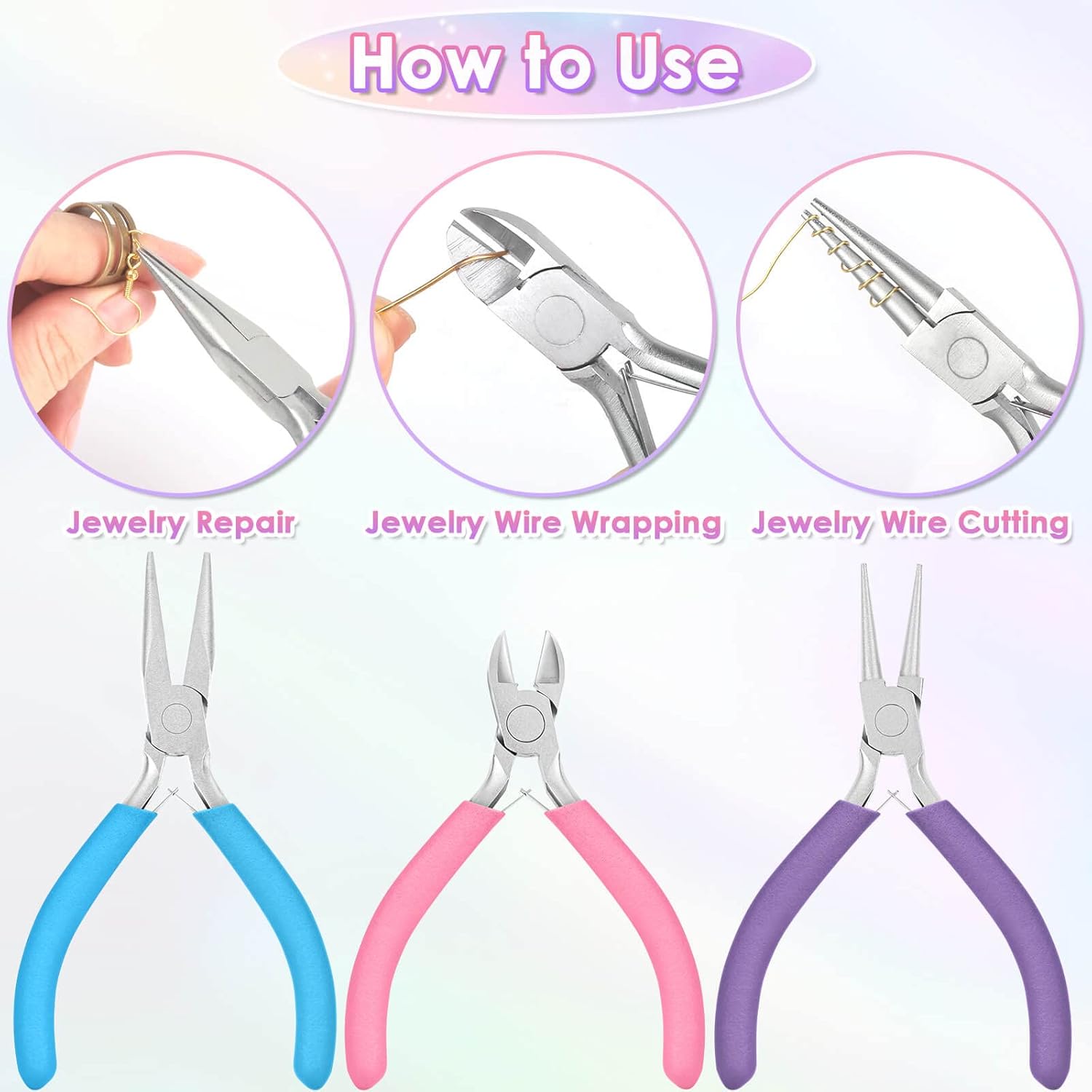 Secondary Images for Jewelry Pliers Set