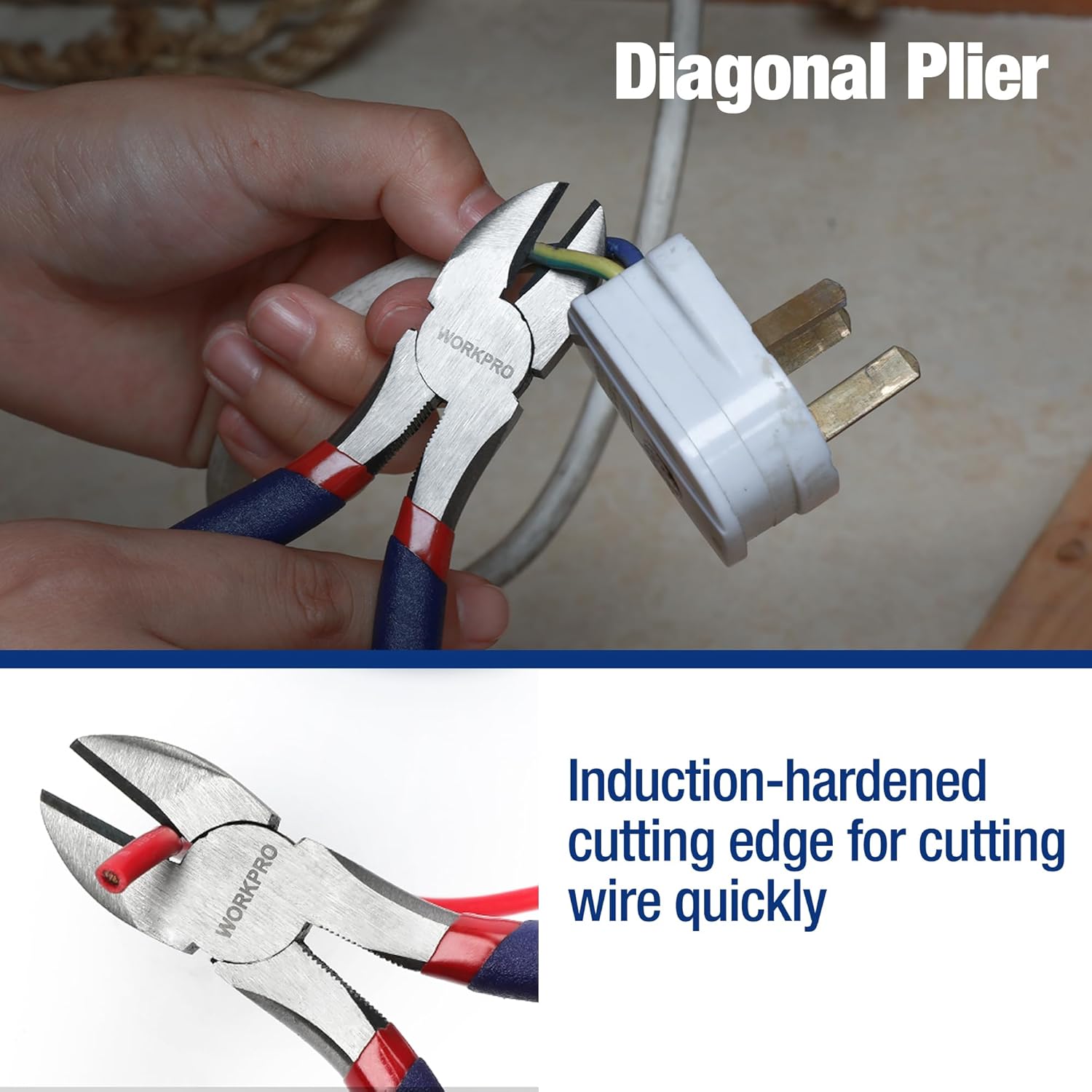 Secondary Images for 7-piece WORKPRO Pliers Set with Groove Joint