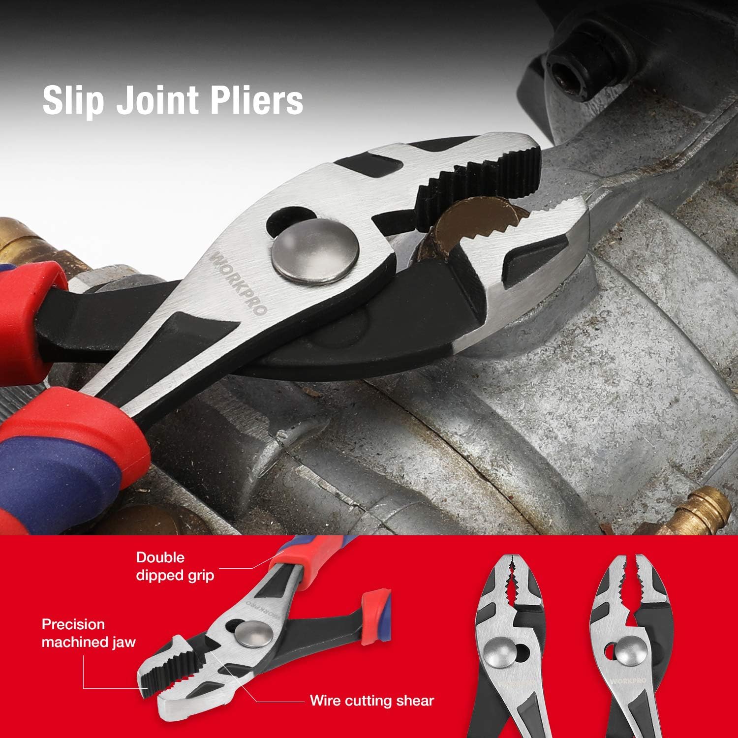 Secondary Images for WORKPRO Pliers Set
