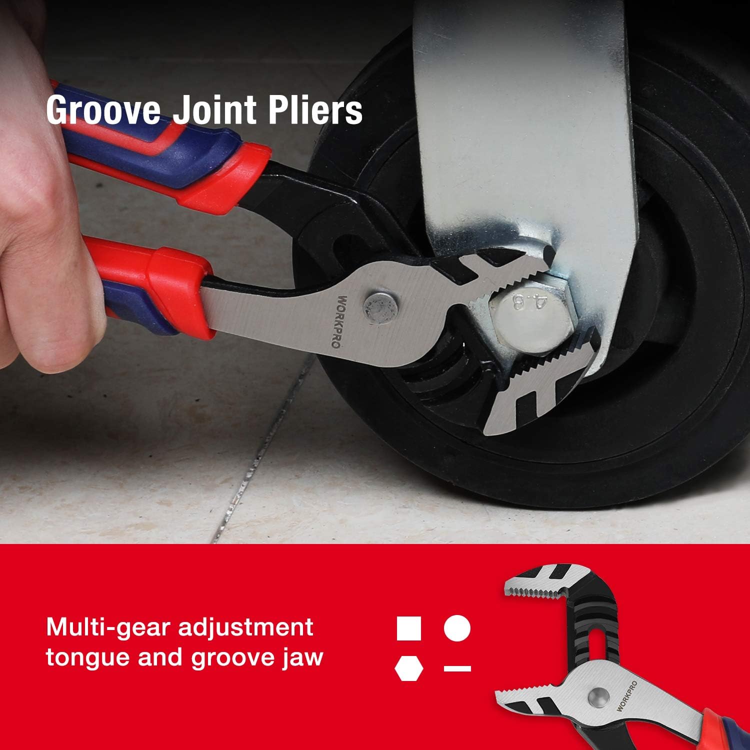 Secondary Images for WORKPRO Pliers Set