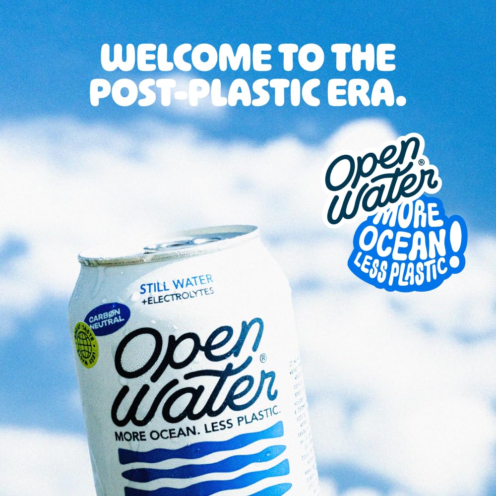 Secondary Images for Open Water Still 12oz Cans (4 Cases