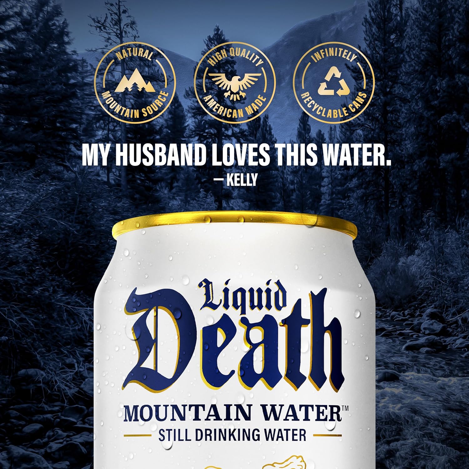 Secondary Images for Liquid Death