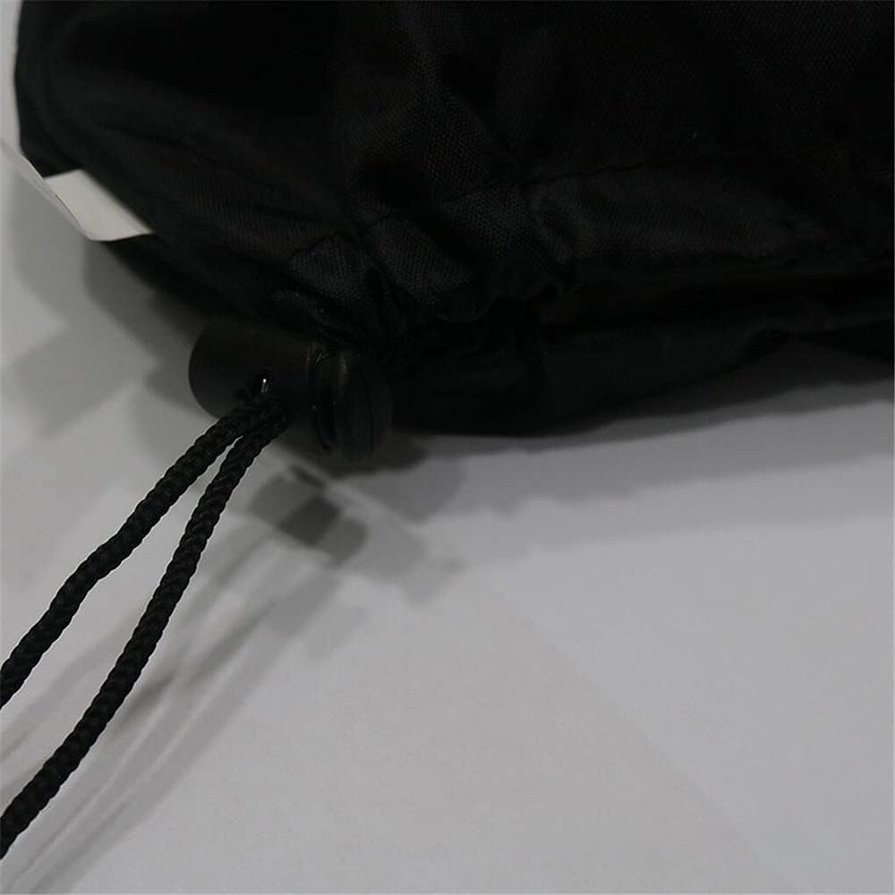 Highlights the drawstring closure feature of the product, likely a bag or clothing item, to showcase its adjustability and secure fit.