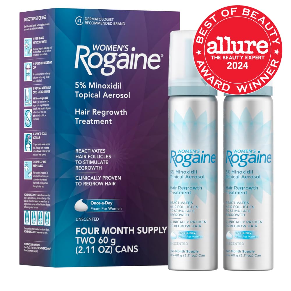 Shows the complete package contents and quantity included when purchasing this hair regrowth treatment.
