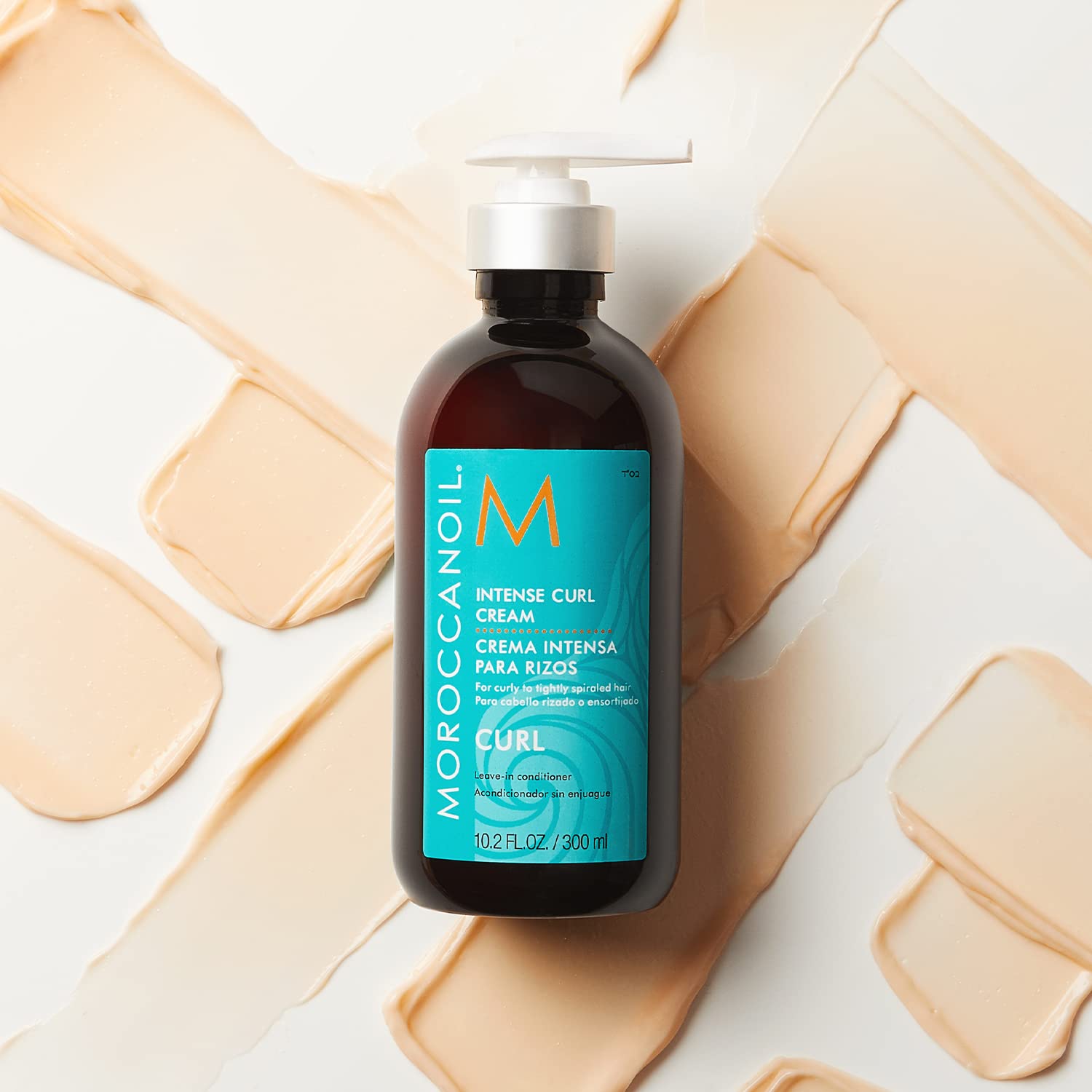 Highlights the product's ability to provide intense curl definition and control for curly, tightly spiraled hair.
