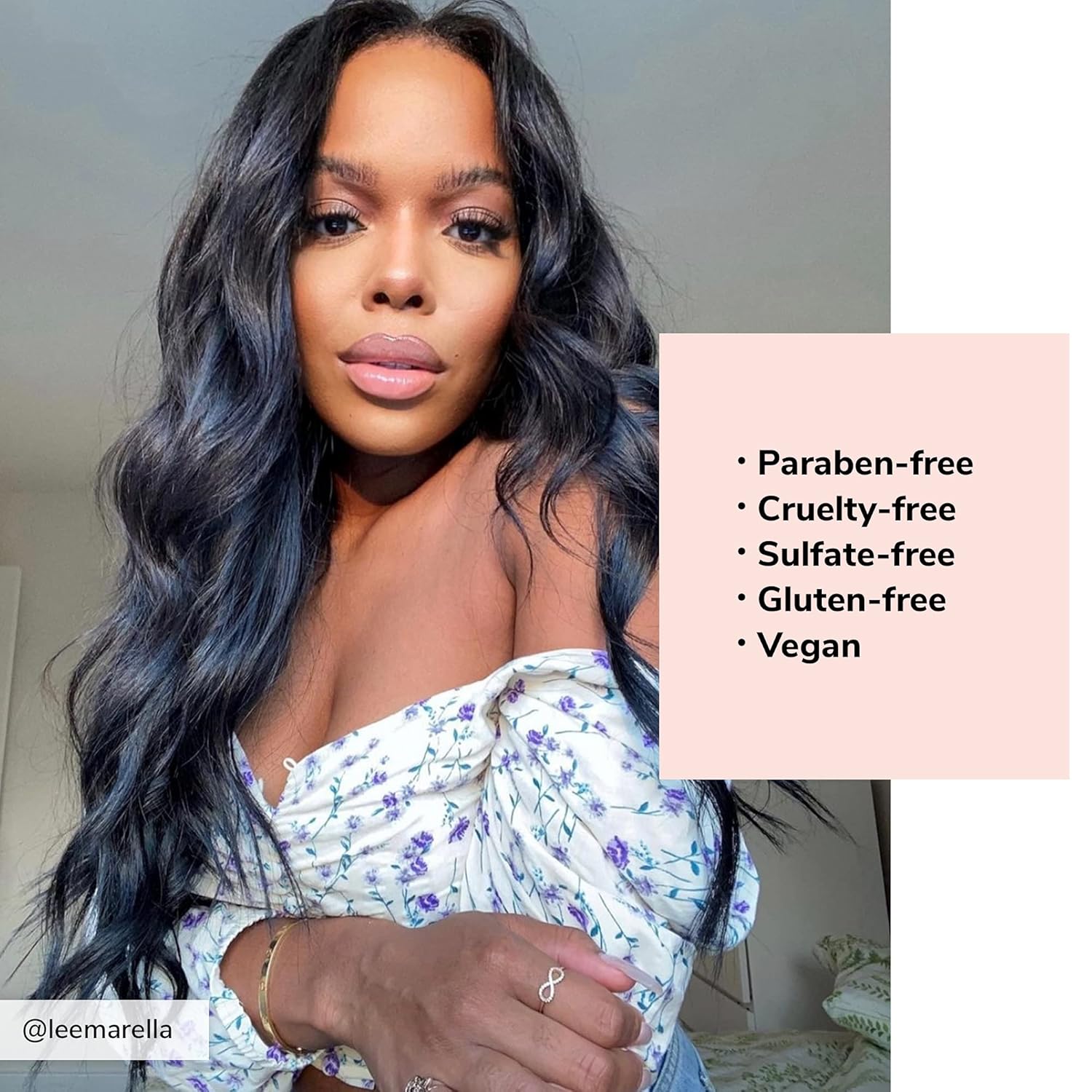 Highlights the product's natural and ethical formulation to appeal to conscious consumers.