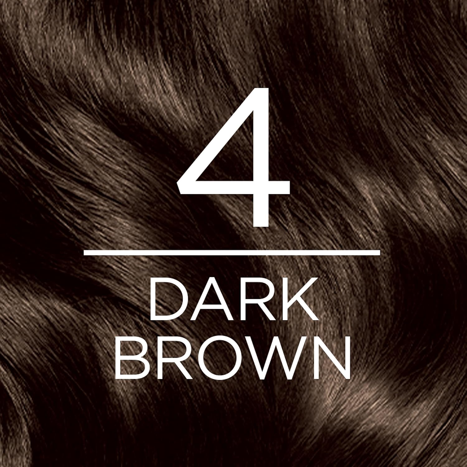 Showcases the brand identity and specific hair color shade offered by the product.