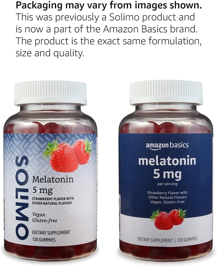 Reassures customers that the Amazon Basics product is identical to the previous Solimo brand in terms of formulation, size, and quality.