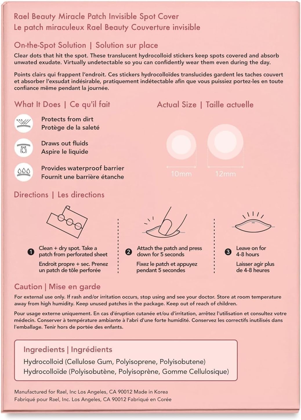 Secondary Images for Rael Pimple Patches