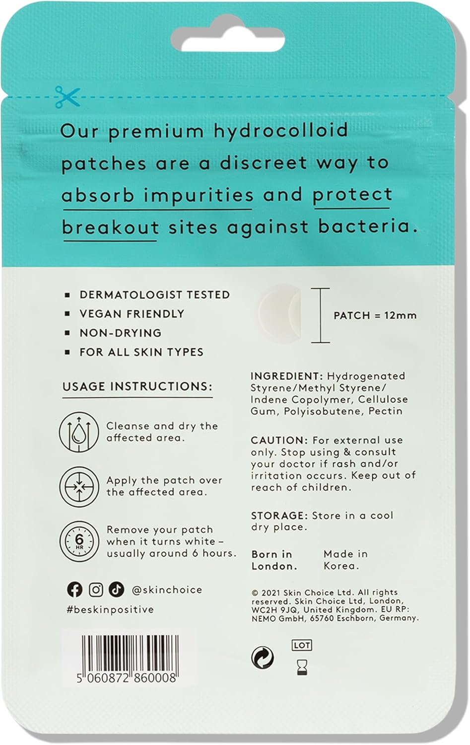 Secondary Images for SKIN CHOICE Spot Patches