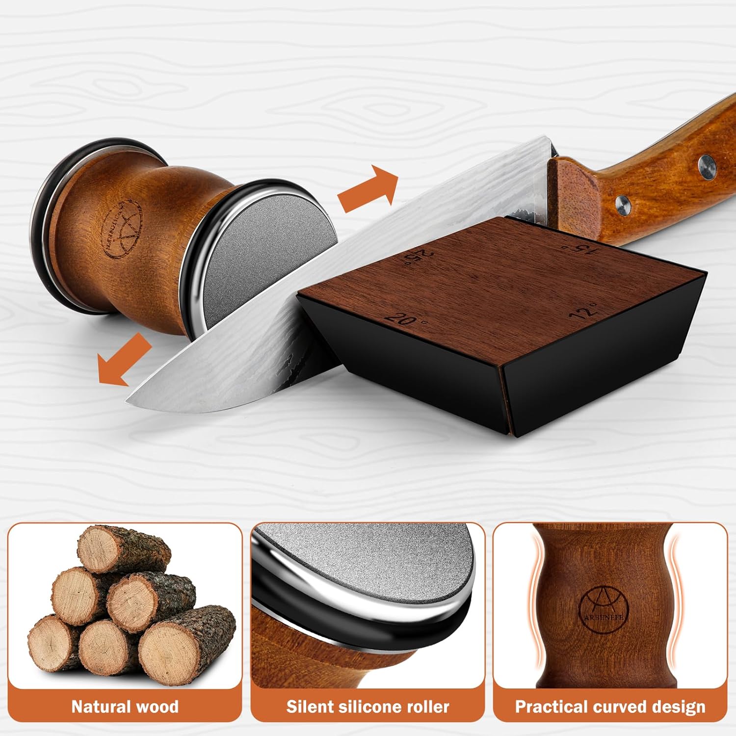 Secondary Images for Rolling Knife Sharpener Tool Kit