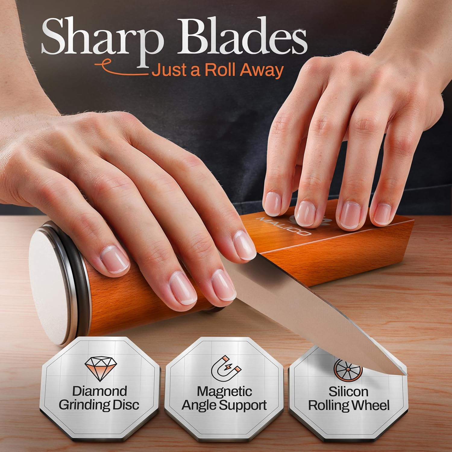 Secondary Images for Rolling Knife Sharpener Kit