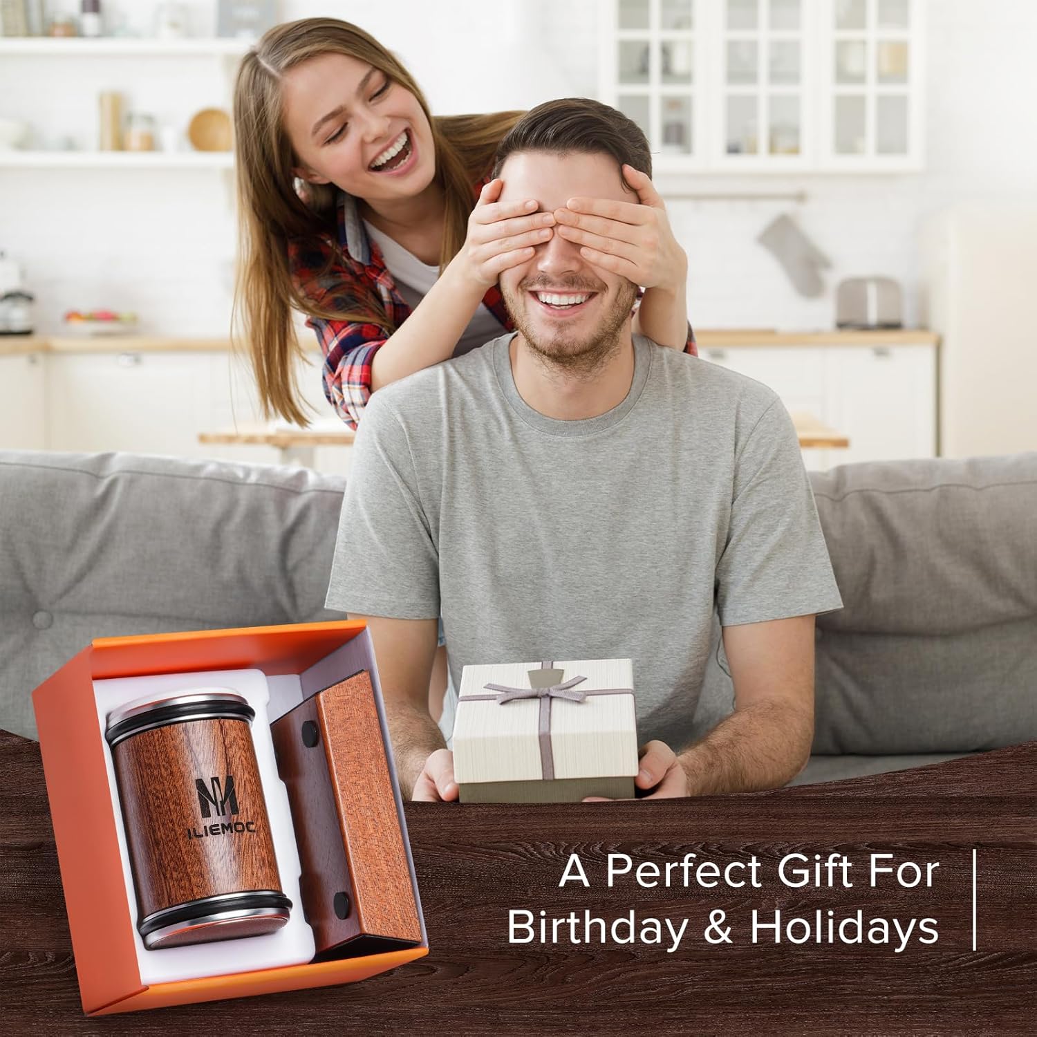 Positions the product as an ideal gift for special occasions like birthdays and holidays, appealing to gift-givers.