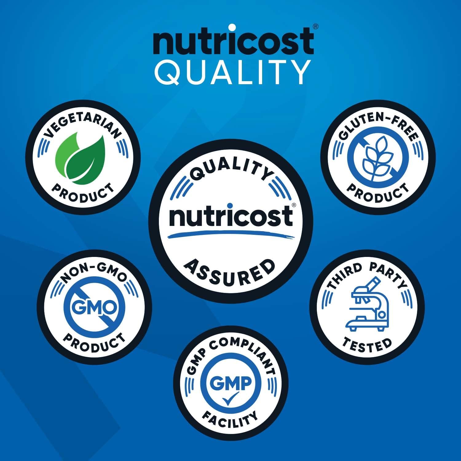Highlights the product's quality standards and certifications to build trust and reassure customers about its safety and compatibility with various dietary needs.
